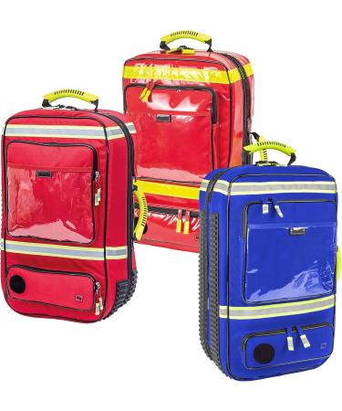 EB EMERAIR Ventilation Case - Robust Red Tarpaulin Emergency Case for Doctors & Rescue Services | Includes Module Bags & Ampoule Kit - Buy Online on GoSupps.com