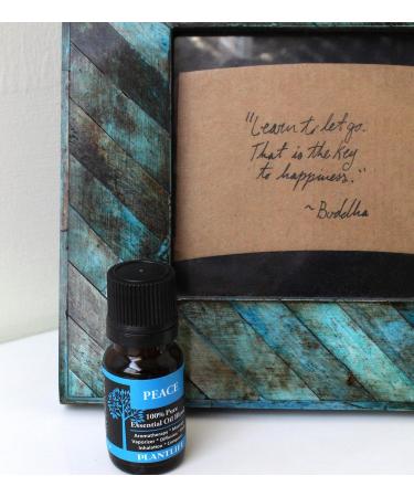 Plantlife Peace Aromatherapy Essential Oil Blend - 100% Pure Therapeutic Grade - No Additives - Made in California - 10 ml - International Shipping Available - Buy Online on GoSupps.com