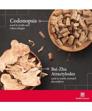 Health Concerns Six Gentlemen Digestive Health & Qi Support Supplement Licorice Root Ginger & Codonopsis Formula Bloating Gas Nausea 90 Capsules Chinese Herbal Medicine 1 Count (Pack of 90) - Buy Online on GoSupps.com