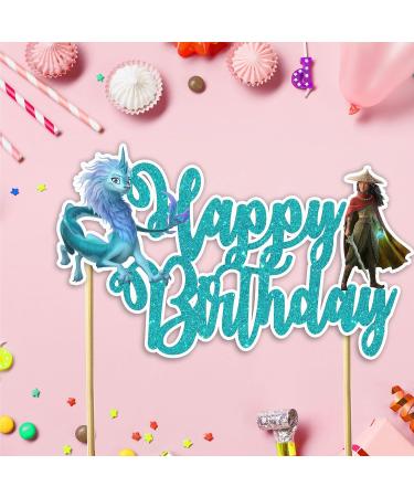 Seyal Raya and the Last Dragn Happy Birthday cake topper - Buy Online on GoSupps.com