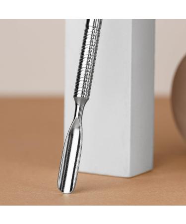 STALEKS PRO Pedicure Pusher Curette PP-20/1 - Stainless Steel FOOT_SCRAPER Partial Callus Removal Ingrown Nail Care Rounded & Curette Tips - Buy Online on GoSupps.com