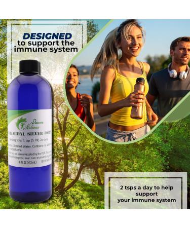 Colloidal Silver Liquid 30 PPM - Maximum Strength Immune Support 16 oz - Pure & Additive-Free Solution - Buy Online on GoSupps.com