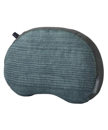 Therm-a-Rest Air Head Inflatable Travel Pillow for Camping and Travel Blue Woven Regular - 11 X 15.5