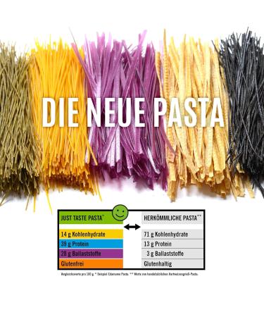 Buy JUST TASTE Edamame Spaghetti - Organic Vegetable Pasta - Big Pack 2.5 KG - International Shipping Available - Buy Online on GoSupps.com