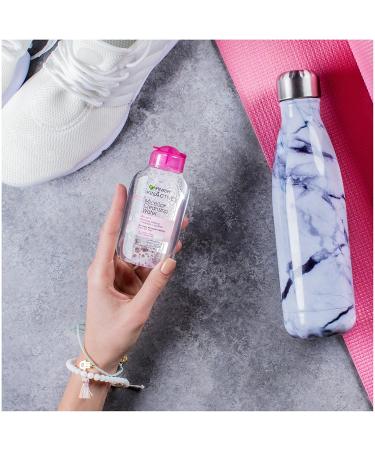 Garnier Skin Active Micellar Cleansing Water Travel Size 3.4oz (4 Pack) - All-in-1 For All Skin Types - Buy Online on GoSupps.com