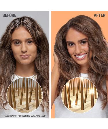 Neutrogena Exfoliating Healthy Scalp Clarify & Shine Shampoo - 12oz - Pink Grapefruit - pH-Balanced - Paraben & Phthalate-Free - Color-Safe - Buy Online on GoSupps.com