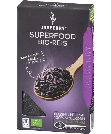 Jasberry Organic Whole Grain Jasberry Rice (6 x 250 gr)