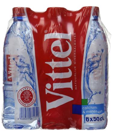 Vittel Mineral water - The 6 bottles of 50cl