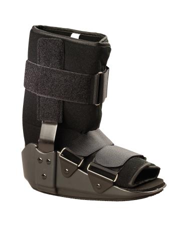 OTC Short Leg Cast Low Top Walker Boot Black Small/Short Black (Short) Small