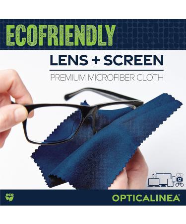 ECOFRIENDLY Lens & Screen Cleaning Spray - Alcohol-Free Eye Glass Cleaner for Eyeglasses Sunglasses Screens & More (2oz Kit) International Shipping Available - Buy Online on GoSupps.com