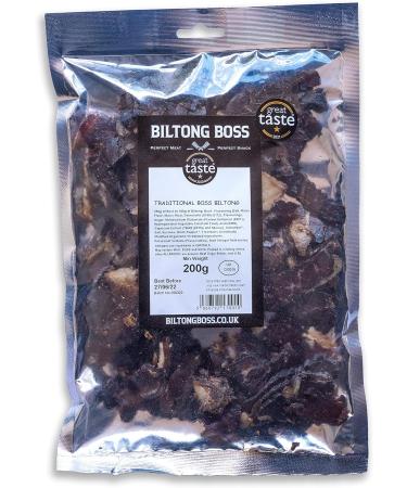 Biltong Boss | Traditional Boss Biltong 200g & Chilli Chutney Biltong 200g - Buy Online on GoSupps.com