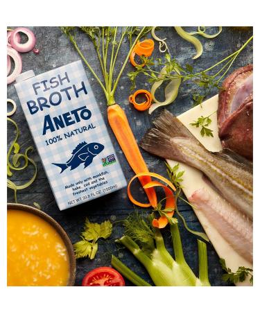Aneto 100% Natural Fish Broth - 1 Pack | Premium Quality | Ready-to-Use - Buy Online on GoSupps.com