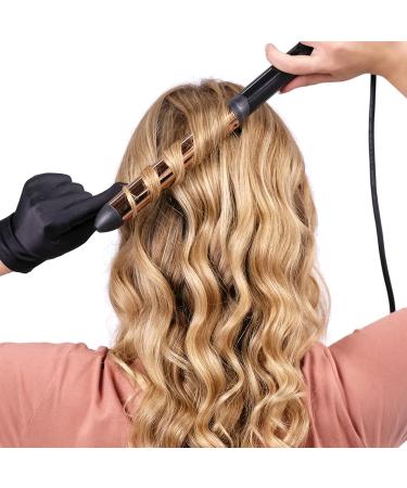 BaByliss Titanium Brilliance Waves Wand - 28mm True-Titanium Barrel - Fast Heat Up - Black - Buy Online on GoSupps.com