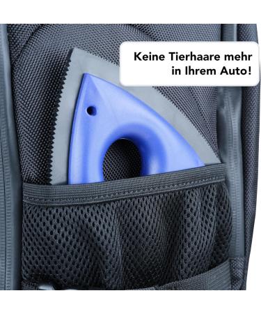 DDOXX Mini Animal Hair Remover for Cars - Ideal for Huskies Retrievers & Cats - Recommended by Car Painters - Perfect Gift for Animal Lovers - Blue - Buy Online on GoSupps.com