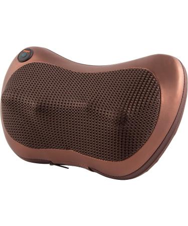 Silvergear Shiatsu Massage Cushion Electric Neck Back & Abdominal Massager with Heat & Car Charger - Buy Online on GoSupps.com