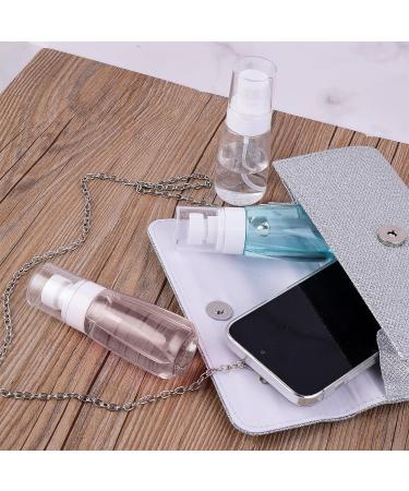 WLLHYF 2 Pack Travel Spray Bottle TSA Approved Small Spray Bottle Travel Size 2oz/60ml Leak Proof Refillable Fine Mist Spray Bottle for Perfume Essential Oils Toners Hair Face Cosmetics (blue/clear) - Buy Online on GoSupps.com