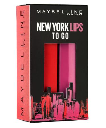 Maybelline New York X-Mas Set Made For All 382 Red For Me 376 Pink For Me 49 G