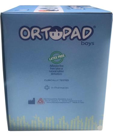 Ortopad Bamboo Boys Eye Patches - Medium Size (2-4 yrs) - Racing Flames | 50/Box - International Shipping Available - Buy Online on GoSupps.com
