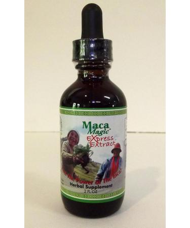 Maca Magic Express Energy Liquid Extract - 2 fl oz | Boost Your Energy & Focus | International Shipping Available - Buy Online on GoSupps.com