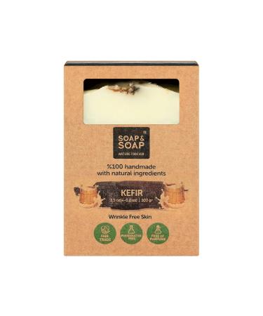Buy Handmade Natural Kefir Bar Soap - Luxurious Moisturizing & International Shipping Available - Buy Online on GoSupps.com
