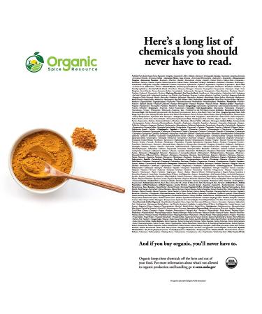 Organic Turmeric Root Powder | Lab Tested for Heavy Metals | Non-GMO Curcumin Powder | 8oz Resealable Bag by SHOPOSR - Buy Online on GoSupps.com