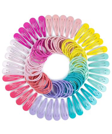Paper dragons 120 hair clips and hair tie for long and thick hair - durable and robust - children's spectacle - hair accessories in a practical storage box - in many colors - 3.5 cm - Buy Online on GoSupps.com