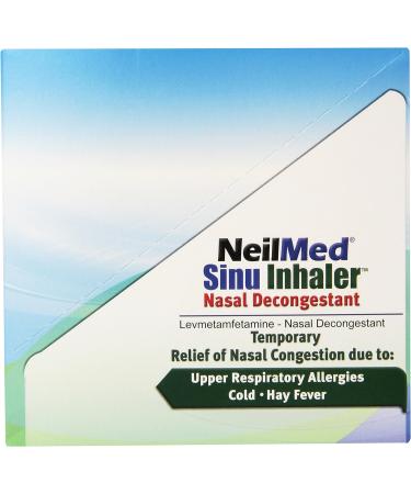 Neilmed Sinu Inhaler Nasal Decongestant 0.007 oz - Fast Relief - Buy Online on GoSupps.com
