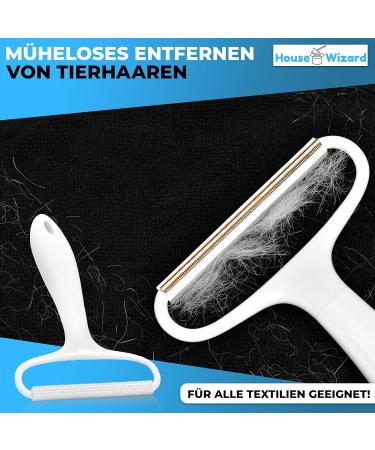 House Wizard Portable Lint Remover 3-in-1 Set | Pilling Razor Lint Roller & Pet Hair Remover - Interchangeable Attachments - Buy Online on GoSupps.com