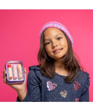 Lip Smacker Holiday Christmas 3 pcs Flavored Lip Balm Tin Original & Best (Pack of 2) - Buy Online on GoSupps.com