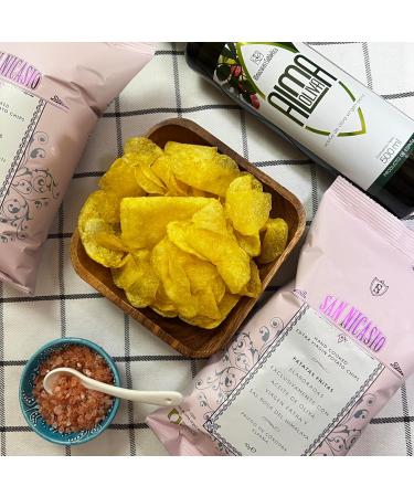 SAN NICASIO fries with Pimentn de la Vera DOP box of 14 bags of 150gr - Buy Online on GoSupps.com
