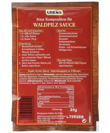 Buy Ubena Wild Mushroom Sauce - 100g Pack | Authentic Flavor for International Shipping - Buy Online on GoSupps.com