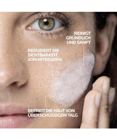 La Roche-Posay Effaclar Foaming Cleansing Gel 400ml - Best Facial Cleanser for Oily & Impure Skin - International Shipping Available - Buy Online on GoSupps.com