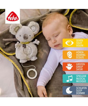 Fehn Koala Music Box Baby Sleep Aid & Cuddly Toy with Mozart's Lullaby | Perfect Travel & Home Music Toy for Babies and Toddlers - Buy Online on GoSupps.com