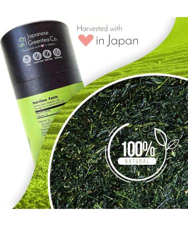 Gyokuro Green Tea Japanese Green Tea Loose Leaf Yabukita High Caffeine Loose Leaf Tea Antioxidant-Rich Green Tea Loose Leaf Vegan and All-Natural Loose Leaf 3.5oz - Buy Online on GoSupps.com