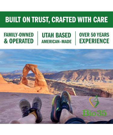 Bio-35 100ct Iron Gluten & Soy- Free Daily Multivitamin for Men & Women Wellness High Potency Softgel with Trace Minerals Vitamin D3 Vitamin A Flax Seed Oil - Immune Support Digestion & Energy - Buy Online on GoSupps.com