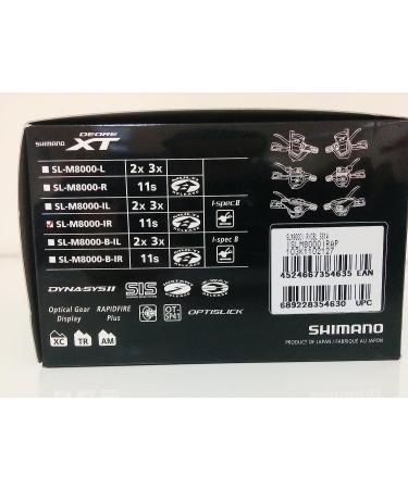 Shimano XT M8000 11 Speed Black Gear Shifter - High Performance Shifting - Buy Online on GoSupps.com