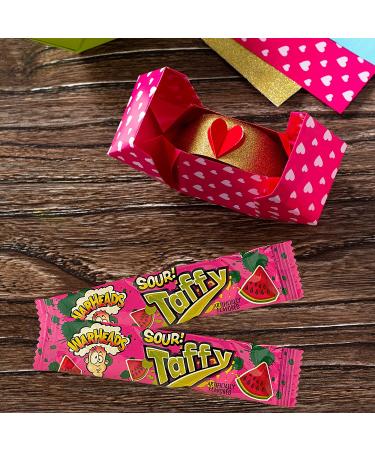 Warheads Sour Taffy Chewy Candies - Assorted Fruit Flavors - 3.59 oz - Ideal for Birthdays, Gender Reveals & Parties - Buy Online on GoSupps.com