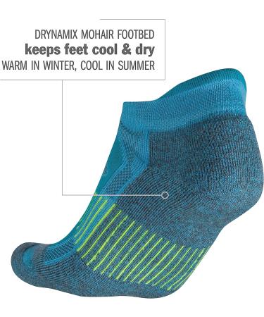 Blister Resist Performance No Show Running Socks - White/Grey (1 Pair) | Men & Women | Size Medium - Buy Online on GoSupps.com