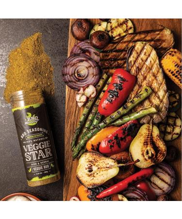 BBQ Moments Vegetable Seasoning 280g - 7-Veggie Rub for Grilling | BBQ Veggie Dry Rub Greens Seasoning Mix with Paprika - Buy Online on GoSupps.com