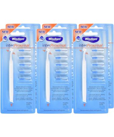 Wisdom Interproximal Toothbrush - Pack of 6 (6 Count) | Dental Care Tool - Buy Online on GoSupps.com