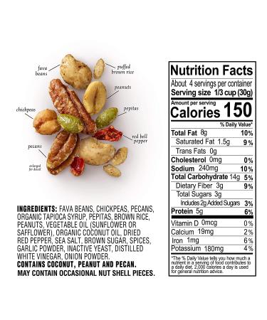 Sahale Snacks Creole Bean & Nut Mix - 4 oz Gourmet Snack - Buy Online on GoSupps.com