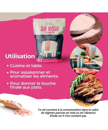 Himalayan Pink Salt Fine 100% Natural. No Additives No Refining. Higher Trace Element Content. Season And Season. Origin: - Buy Online on GoSupps.com