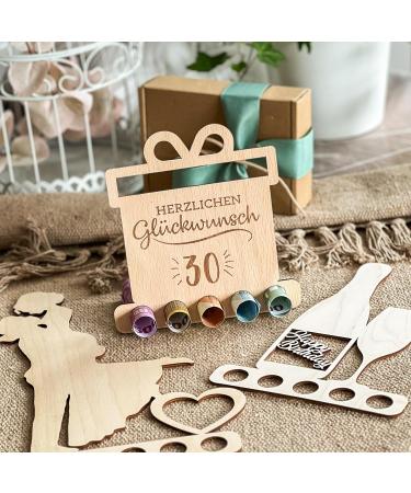 Earf-Ready Money Gift for Babies | Unique Wooden Gifts | Perfect Baptism & Birth Gifts for Girls | Creative Money Vouchers & Keepsakes - Buy Online on GoSupps.com