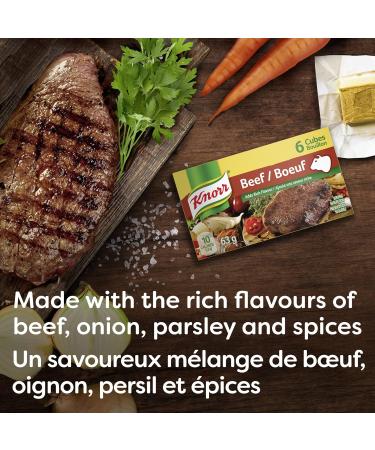 Knorr Bouillon Cubes for rich deep beef flavour Beef 63 g pack of 8 Beef 63 g (Pack of 8) - Buy Online on GoSupps.com