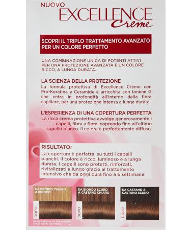 EXCELLANCE N.6 Biondo Scuro - Premium Hair Dye for Rich Dark Blonde Color | International Shipping Available - Buy Online on GoSupps.com