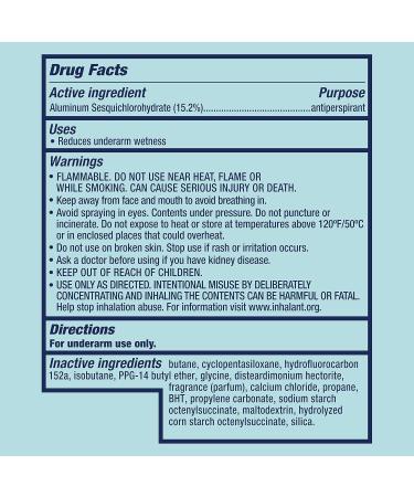 Degree Women's Antiperspirant Deodorant Dry Spray - Pure Rain 3.8 oz - Stain Protection & Long-Lasting Freshness - Buy Online on GoSupps.com