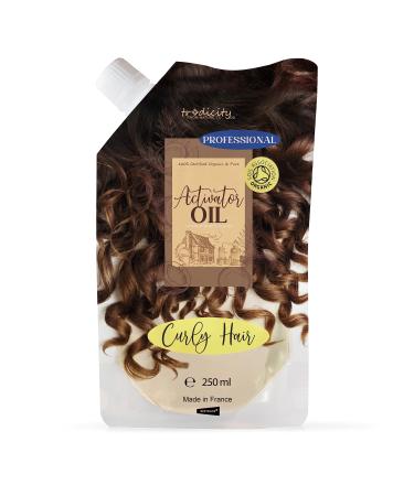 Award-Winning Curl Activator Hair Oil | Anti-Frizz Volume Boost Ultra Moisturising | Vitamins A B C E | Detangler for Curly/Wavy Hair 250ml