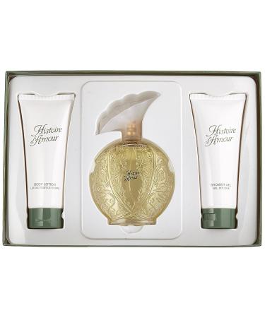 Aubusson Histoire D'amour 3 Piece Set (3.4 Ounce Eau de Toilette Spray Plus Body Lotion Plus Shower Gel) - Buy Online on GoSupps.com