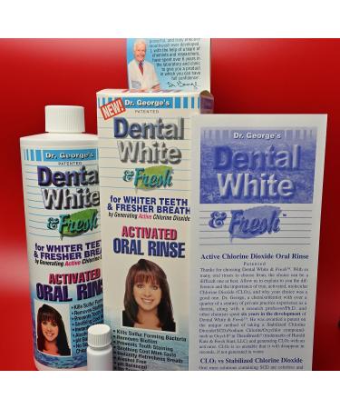 Dr. Georges Dental White & Fresh | Premium Teeth Whitening Solution for Bright Smiles - International Shipping Available - Buy Online on GoSupps.com