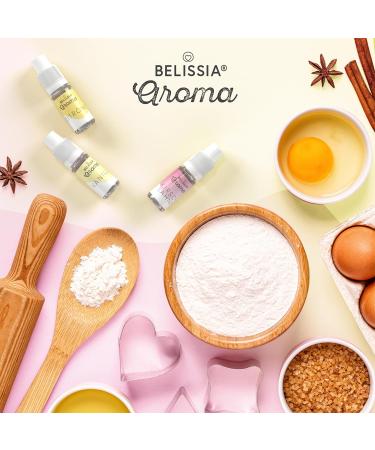 Belissia High-Dose Cheesecake Food Aroma 10ml - Perfect for Cooking Baking & Refreshment | International Shipping - Buy Online on GoSupps.com